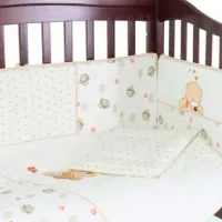 Детское постельное бельё Veres My honey (2600000101677 ) Хлопок/ Бежевый Зелёный