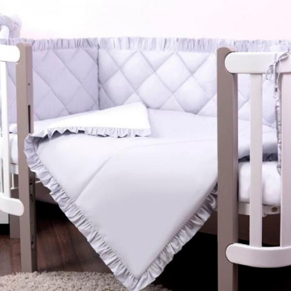 Детское постельное бельё Veres Macaroon Earl (2600000094238 ) Хлопок , холлофайбер/ Серый Белый photo 1 Детское постельное бельё Veres Macaroon Earl (2600000094238 ) Хлопок , холлофайбер/ Серый Белый photo 1