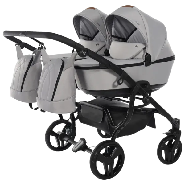 Детская коляска Junama Space DUO Eco 2809-001/ Серый photo 1
