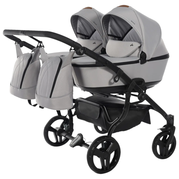 Детская коляска Junama Space DUO Eco 2809-001/ Серый photo 1