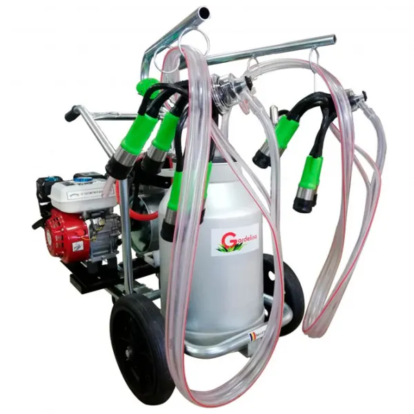 Доильный аппарат коровы Gardelina T240 AL PC Motor 6.5 550 Вт/ 180 л/ мин photo 1