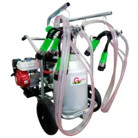 Aparat de muls vaci Gardelina T240 AL PC Motor 6.5 550 W/ 180 l/ min