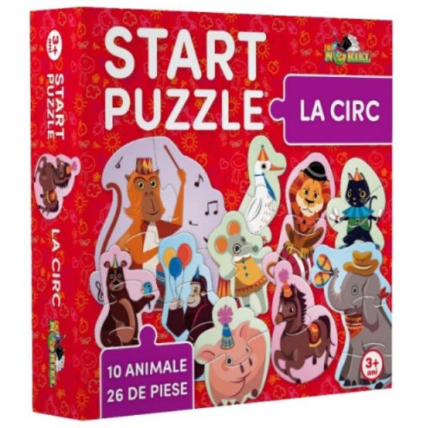 Пазл 2D Noriel Start Puzzle 4in1 – La circ 3+/ Количество деталей: 26 photo 1 Пазл 2D Noriel Start Puzzle 4in1 – La circ 3+/ Количество деталей: 26 photo 1