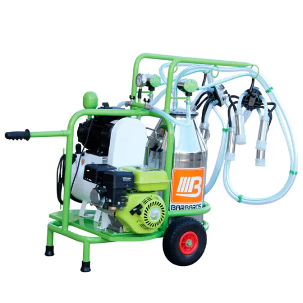 Aparat de muls vaci Barbaros T240INIC cu motor termic 550 W/ 250 l/ min photo 1
