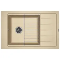 Кухонная мойка Florentina Lipsi 780 P 78 x 51 / Искусственный камень / Шампанское