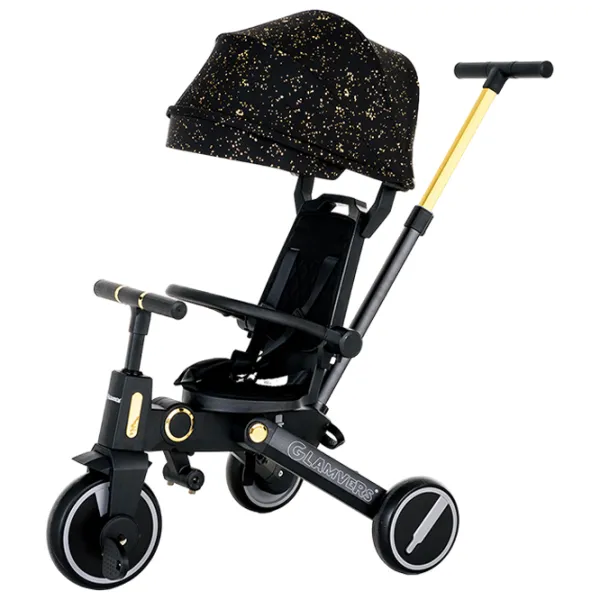 Triciclu Glamvers Cobra 25 kg/ Black photo 1 Triciclu Glamvers Cobra 25 kg/ Black photo 1