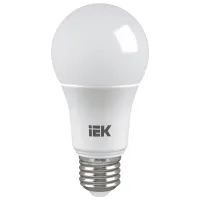 Лампочка светодиодная IEK A60 LLE-A60-9-230-40-E27 E27/ 9 Вт/ 4000 K/ 810лм/ White