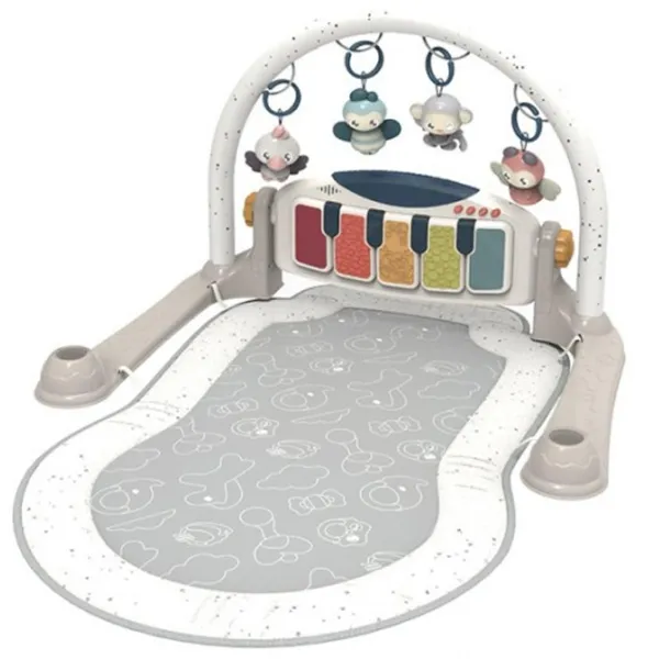 Игровой коврик Kikka Boo Fluffy Clavier (31201010258) 0+/ Трансформер/ Серый photo 1