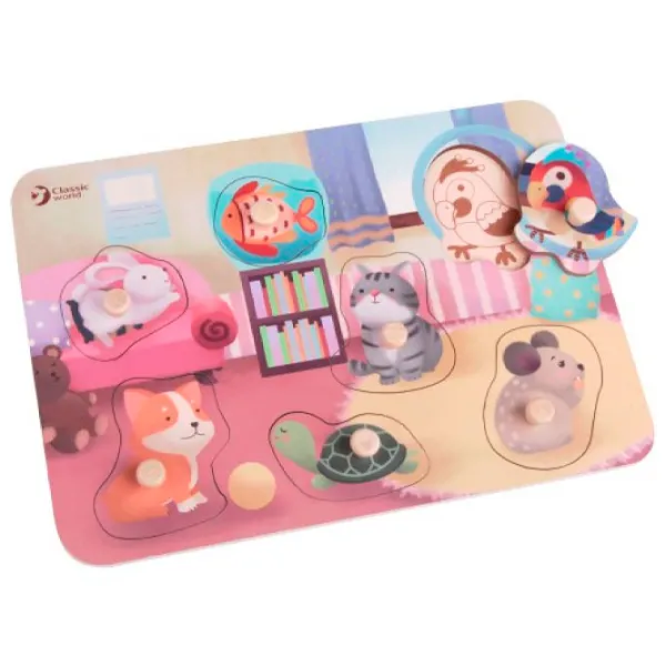 Joc de masă Classic World House Puzzle 1+/ Dezvoltare photo 1