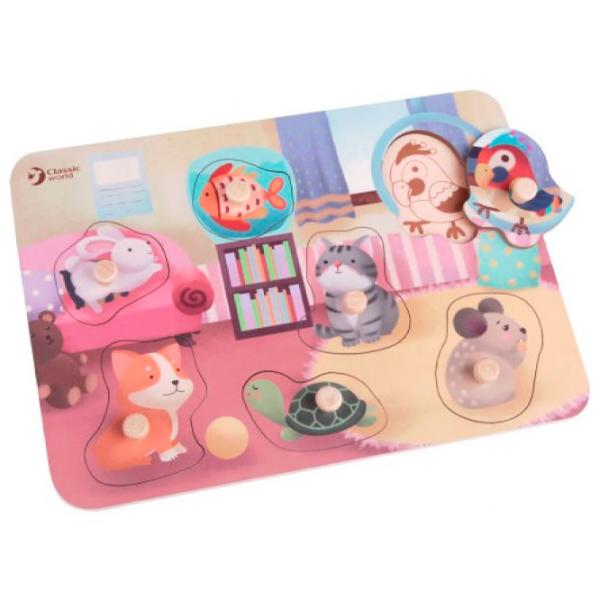 Joc de masă Classic World House Puzzle 1+/ Dezvoltare photo 1