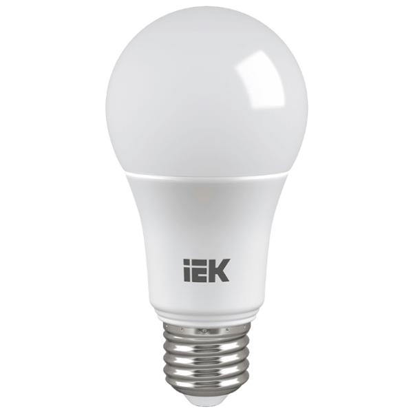 Лампочка светодиодная IEK A60 LLE-A60-11-230-65-E27 E27/ 11 Вт/ 6500 К/ 990лм/ White photo 1 Лампочка светодиодная IEK A60 LLE-A60-11-230-65-E27 E27/ 11 Вт/ 6500 К/ 990лм/ White photo 1