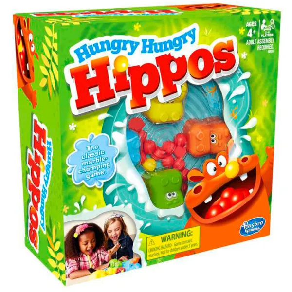 Joc de masă Hasbro Hungry Hungry Huppos 4+/ Dezvoltare photo 1 Joc de masă Hasbro Hungry Hungry Huppos 4+/ Dezvoltare photo 1