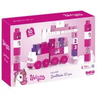 Конструктор Dolu Unicorn Строители/ Розовый