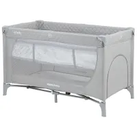 Pat pentru copii Kikka Boo Baby cot 2 levels (31003010065) 0 luni - 3 ani/ Gray