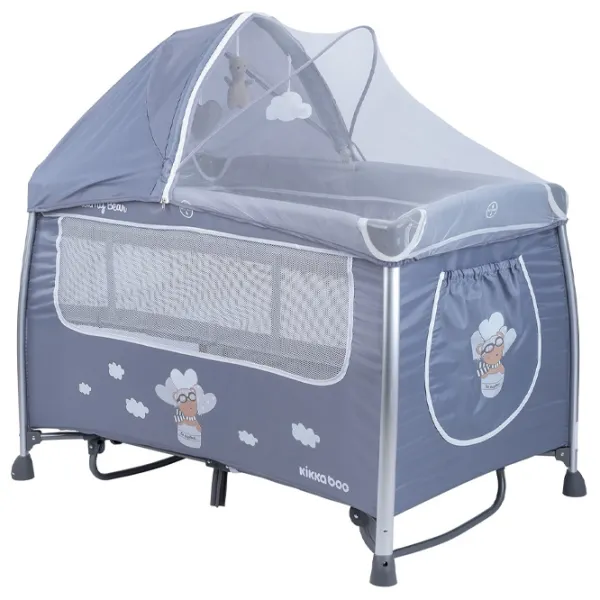 Pat pentru copii Kikka Boo Dreamy Bear (31003010087) 0 luni - 3 ani/ Gray photo 1