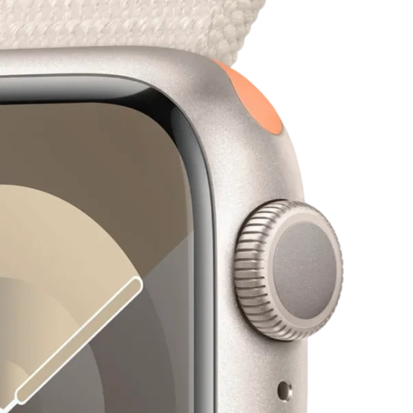 Ceas inteligent Apple Watch Series 9   / 45 mm / Starlight - Beige / MR983QR/A photo 5