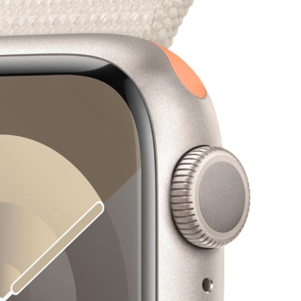 Ceas inteligent Apple Watch Series 9   / 45 mm / Starlight - Beige / MR983QR/A photo 5