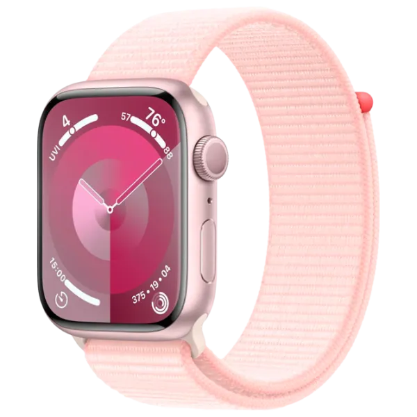 Умные часы Apple Watch Series 9 45 мм/ Pink - Розовый/ MR9J3QI/ A photo 1 Умные часы Apple Watch Series 9 45 мм/ Pink - Розовый/ MR9J3QI/ A photo 1