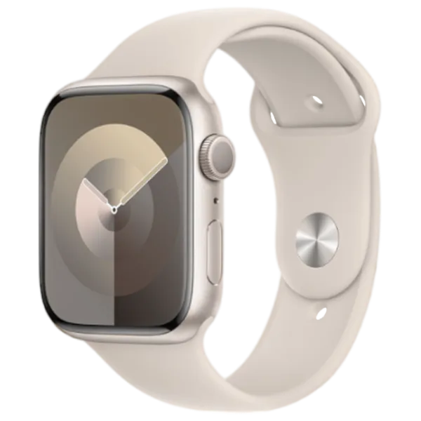 Умные часы Apple Watch Series 9 41 мм/ Starlight - Бежевый/ MR8V3QR/ A photo 1 Умные часы Apple Watch Series 9 41 мм/ Starlight - Бежевый/ MR8V3QR/ A photo 1