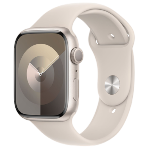 Умные часы Apple Watch Series 9 41 мм/ Starlight - Бежевый/ MR8V3QR/ A photo 1 Умные часы Apple Watch Series 9 41 мм/ Starlight - Бежевый/ MR8V3QR/ A photo 1