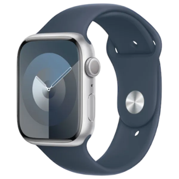 Ceas inteligent Apple Watch Series 9 41 mm/ Silver - Blue/ MR923QR/ A photo 1