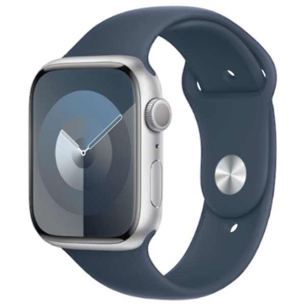 Ceas inteligent Apple Watch Series 9 41 mm/ Silver - Blue/ MR923QR/ A photo 1