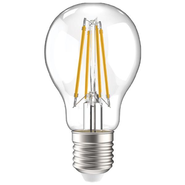 Bec LED cu filament IEK A60 LLF-A60-11-230-30-E27-CL E27/ 11 W/ 3300 K/ 1320lm/ White photo 1 Bec LED cu filament IEK A60 LLF-A60-11-230-30-E27-CL E27/ 11 W/ 3300 K/ 1320lm/ White photo 1
