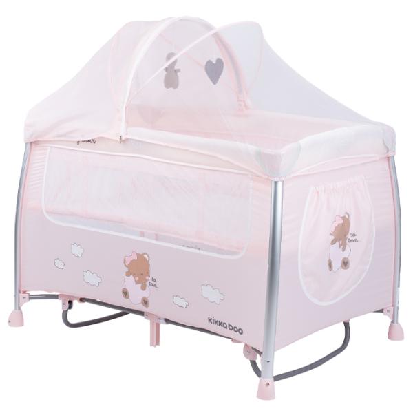 Детская кровать Kikka Boo Dreamy Bear (31003010090) 0 месяцев - 3 года/ Розовый photo 1 Детская кровать Kikka Boo Dreamy Bear (31003010090) 0 месяцев - 3 года/ Розовый photo 1