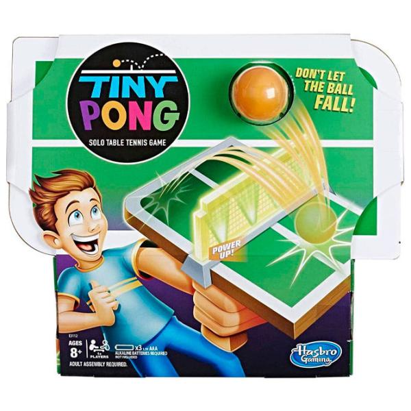 Настольная игра Hasbro Tiny Pong 8+/ Развитие photo 1 Настольная игра Hasbro Tiny Pong 8+/ Развитие photo 1