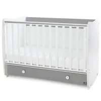 Детская кровать Lorelli BED DREAM NEW (10150420041A) 0 месяцев - 4 года/ Серый