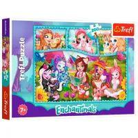 Пазл 2D Trefl Amazing Enchantimals 7+/ Количество деталей: 200