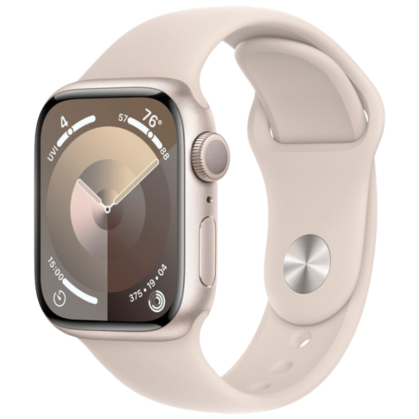 Ceas inteligent Apple Watch Series 9 1.69"/ 41 mm/ Starlight - Starlight/ MR8U3QR/ A photo 1