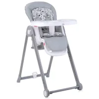 Scaun de masă Lorelli Party (10100372325) Clasic/ 6 luni/ Gray