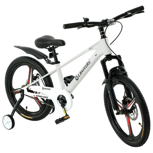 Bicicletă Glamvers Speed Lux 20" Aliaj de magneziu/ White Gray photo 1 Bicicletă Glamvers Speed Lux 20" Aliaj de magneziu/ White Gray photo 1