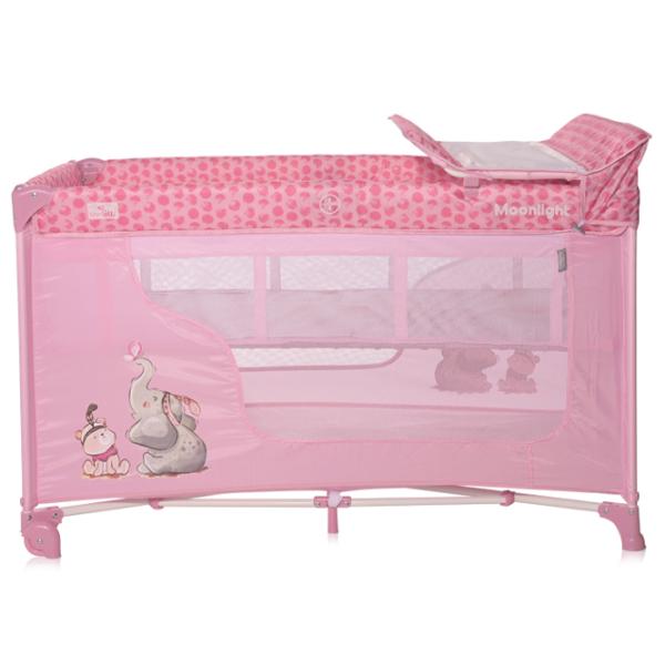 Манеж Lorelli Moonlight 2l (10080412363) 0 месяцев - 3 года/ Розовый photo 1 Манеж Lorelli Moonlight 2l (10080412363) 0 месяцев - 3 года/ Розовый photo 1