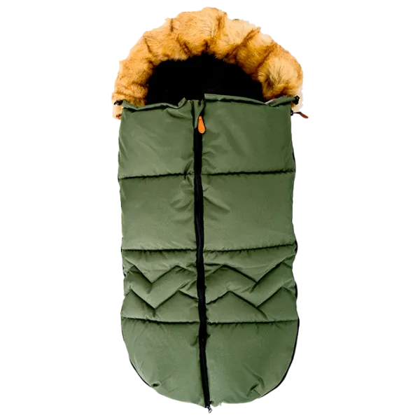 Sac de iarna Glamvers Winter Blană artificială, poliester/ Green photo 1