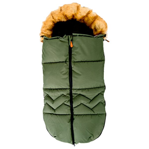 Sac de iarna Glamvers Winter Blană artificială, poliester/ Green photo 1
