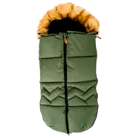 Sac de iarna Glamvers Winter Blană artificială, poliester/ Green