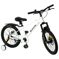 Велосипед Glamvers Speed 20" Магниевый сплав/ Белый Черный