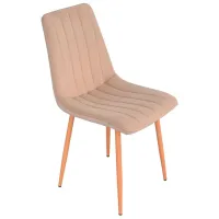 Scaun de bucătărie Evelin XR-154 WO Velur/ Beige Beige