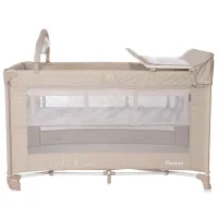 Țarc pentru copii Lorelli Noemi 2l Plus (10080562217) 0 luni - 3 ani/ Beige