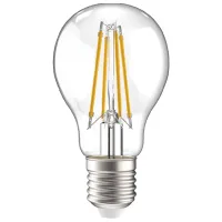 Лампочка светодиодная IEK A60 LLF-A60-9-230-40-E27-CL E27/ 9 Вт/ 4000 K/ 1080лм/ White