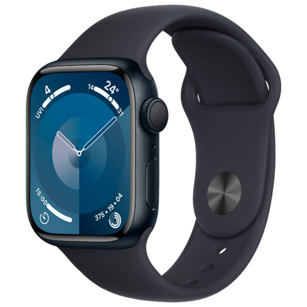 Ceas inteligent Apple Watch Series 9 1.9"/ 45 mm/ Midnight - Midnight Sport/ MR9A3QR/ A photo 1