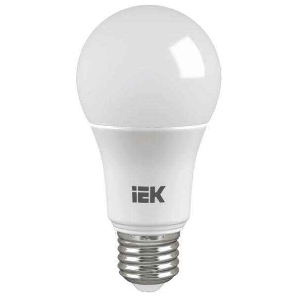 Лампочка светодиодная IEK A60 LLE-A60-13-230-30-E27 E27/ 13 Вт/ 3300 K/ 1170лм/ Yellow photo 1