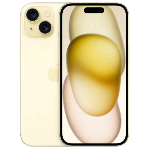 Apple iPhone 15 6 GB/ 128 GB/ Single SIM/ Yellow  photo 1