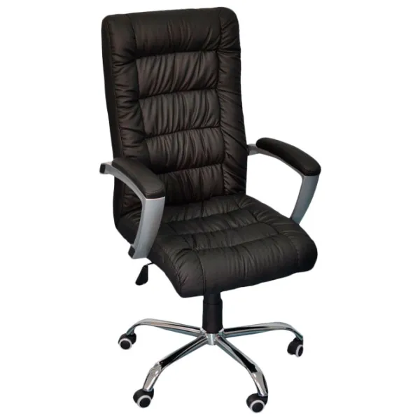 Fotoliu de birou Evelin S-623 Piele artificială/ Black photo 1