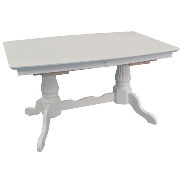 Masă de bucătărie Evelin HV 32 V  Stejar malaysian/ White photo 1