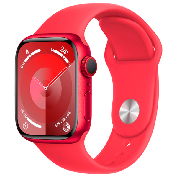 Умные часы Apple Watch Series 9 1.9"/ 41 мм/ Красный - Красный/ MRXH3QR/ A photo 1 Умные часы Apple Watch Series 9 1.9"/ 41 мм/ Красный - Красный/ MRXH3QR/ A photo 1