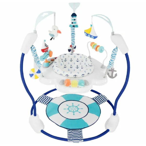 Прыгунки Kikka Boo Acrobat Sailor (31005040024) Классический/ Синий photo 1 Прыгунки Kikka Boo Acrobat Sailor (31005040024) Классический/ Синий photo 1