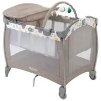 Детская кровать Graco Contour Electra Bear Tales (G9D898BTLEU) 0 месяцев - 3 года/ Бежевый